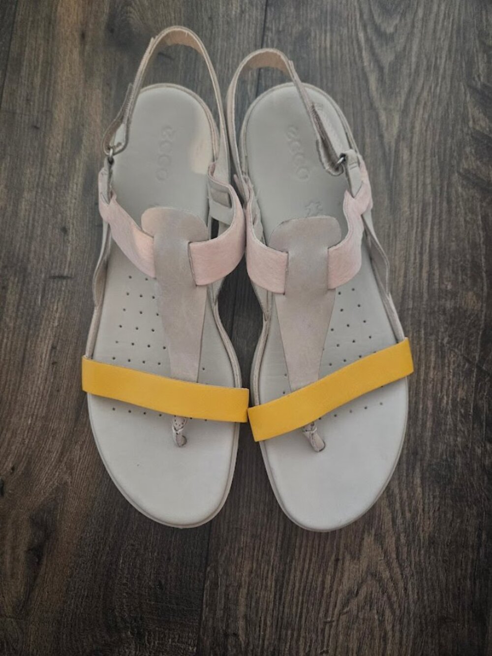 UEC Ecco Flash Toe Post Sandlas Women's 12